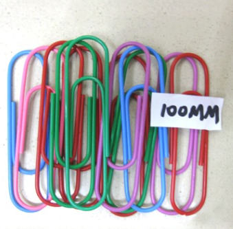 10 PK Jumbo paper clip 10cm