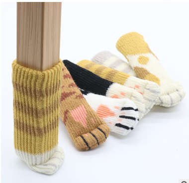 Chair leg socks „cats“