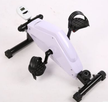 Under Desk Bike Pedal Exerciser - Magnetic Mini Exercise Bike  W/1C logo