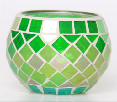 Mosaic Candle Holder