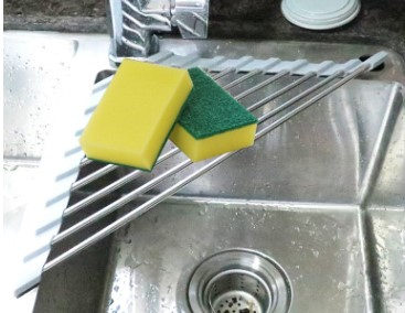 Triangle Roll-up Dish Drying Rack