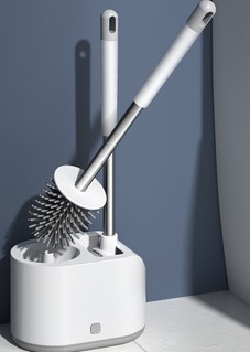 Soft head Toilet Brush Kit