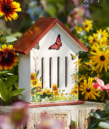 Wood Butterfly House Shelter