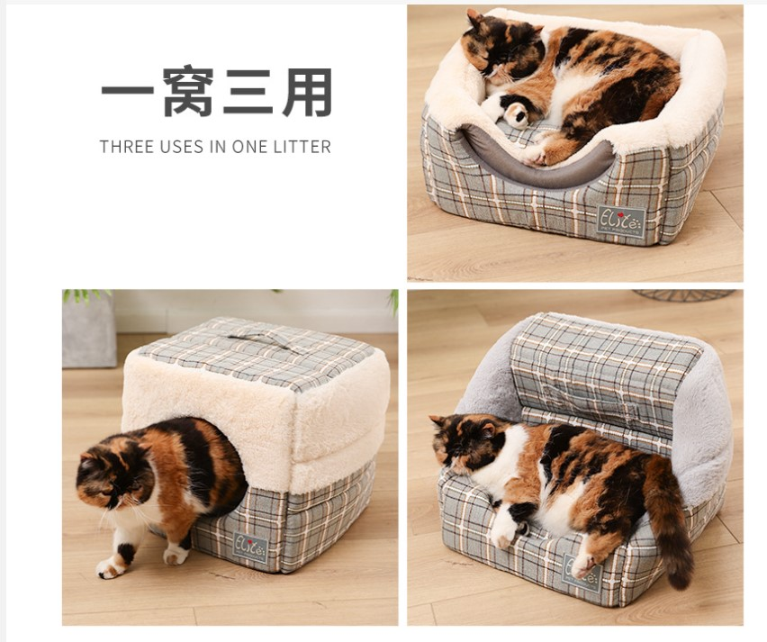 Folding Animal Shaped Cat Dog House