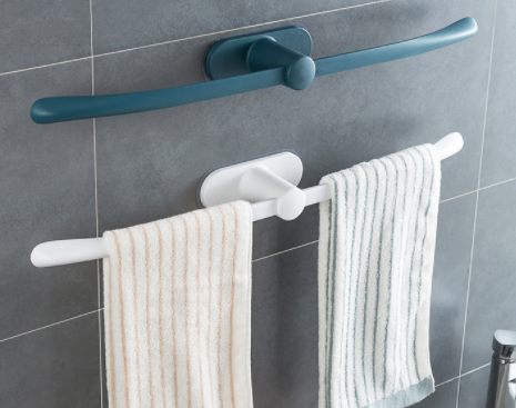 Pack of 2 Suction Towel Rails