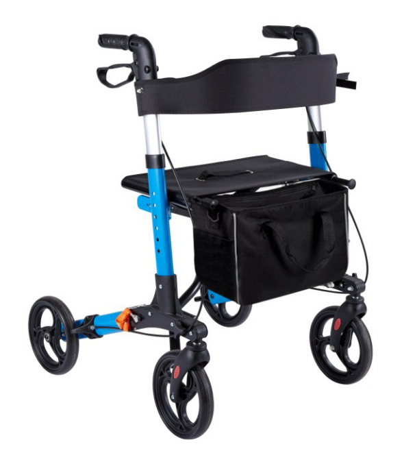 Foldable Wheel Chair with  standard carryFoldable Wheel Chair with  standard carry pouch under seat