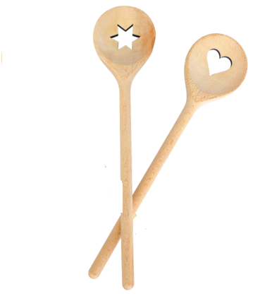 Set of 2 Wooden Spoon