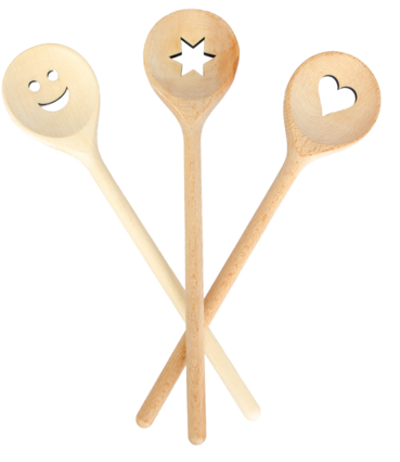 Set of 3 Wooden Spoon