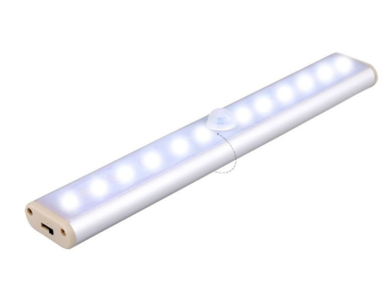 LONG LED lamp with motion sensor