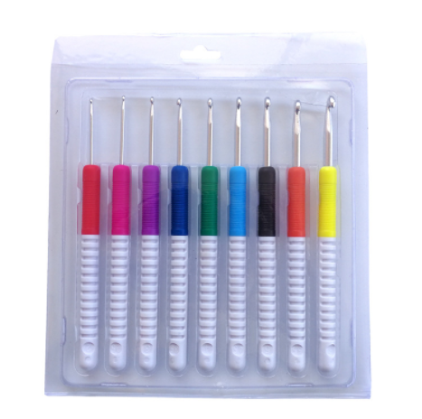 10PK Knitting Needles(2.0 mm, 2.5mm, 3.0mm, 3.5mm, 4.0mm, 4.5mm, 5.0mm,           5.5mm, 6.0mm )