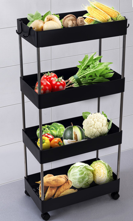 4 Layers Storage Trolley