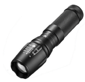 Telescopic Focusing LED Glare Flashlight