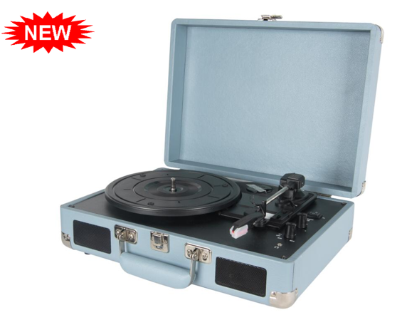 Turntable Players and Bluetooth Speakers