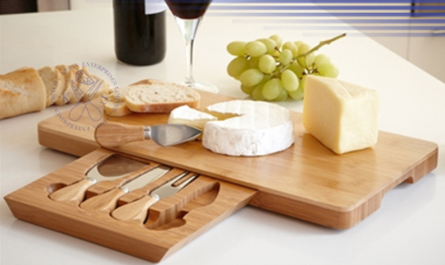 Bamboo Cheese Board