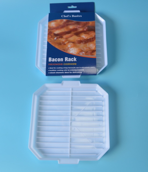 Microwave Bacon and Meat Grill Plate