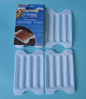 3PK Microwave Hot Dog & Sausage Cooker