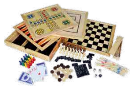 Wooden Multi GameSet