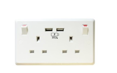 USB and AC Socket Adaptor