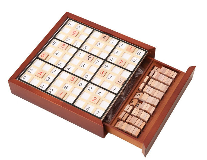 Jiugongge Wooden Sudoku Game