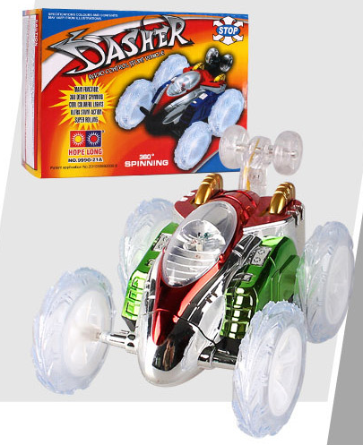 LED RADIO CONTROLLED STUNT CARS