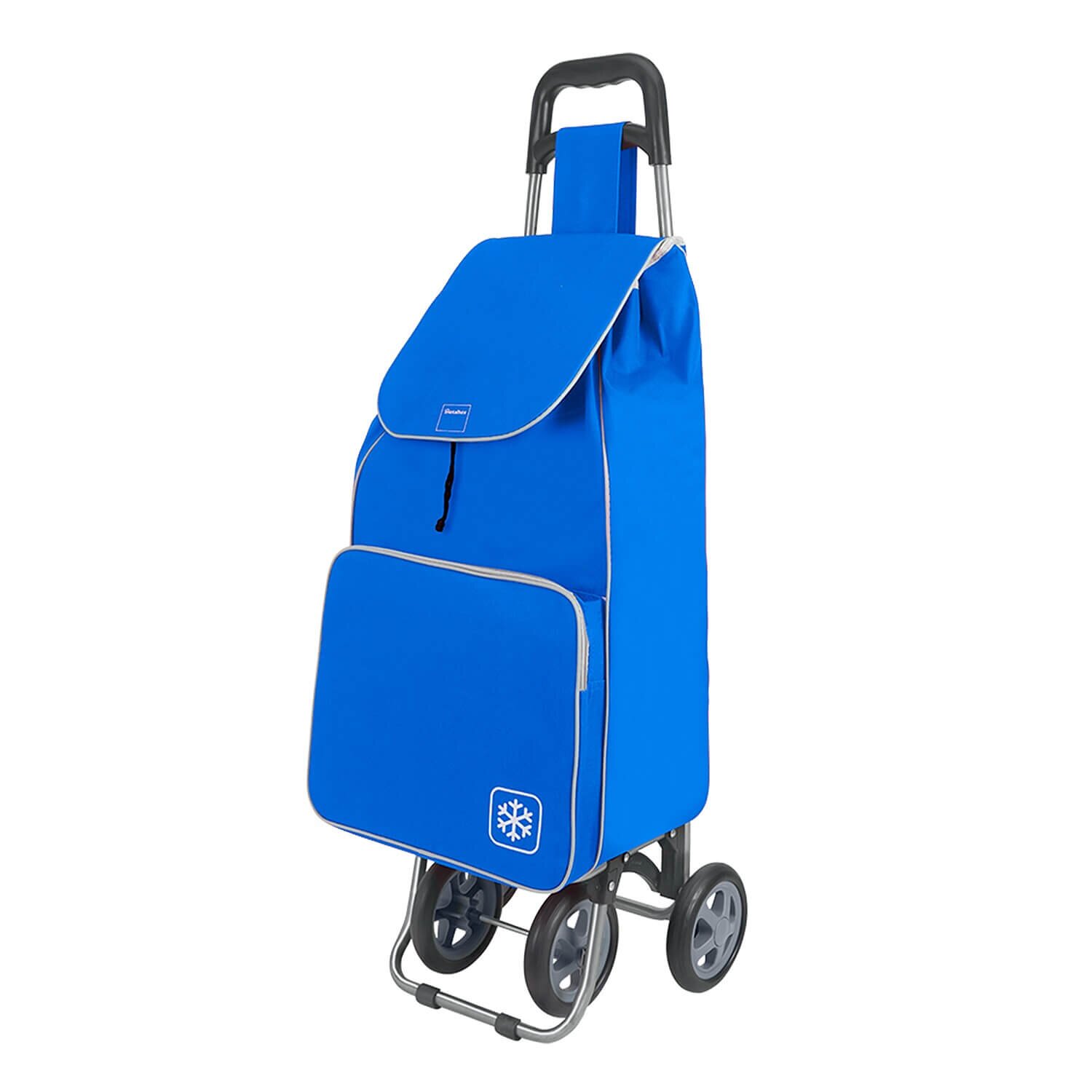 4-wheel Shopping Trolley Blue