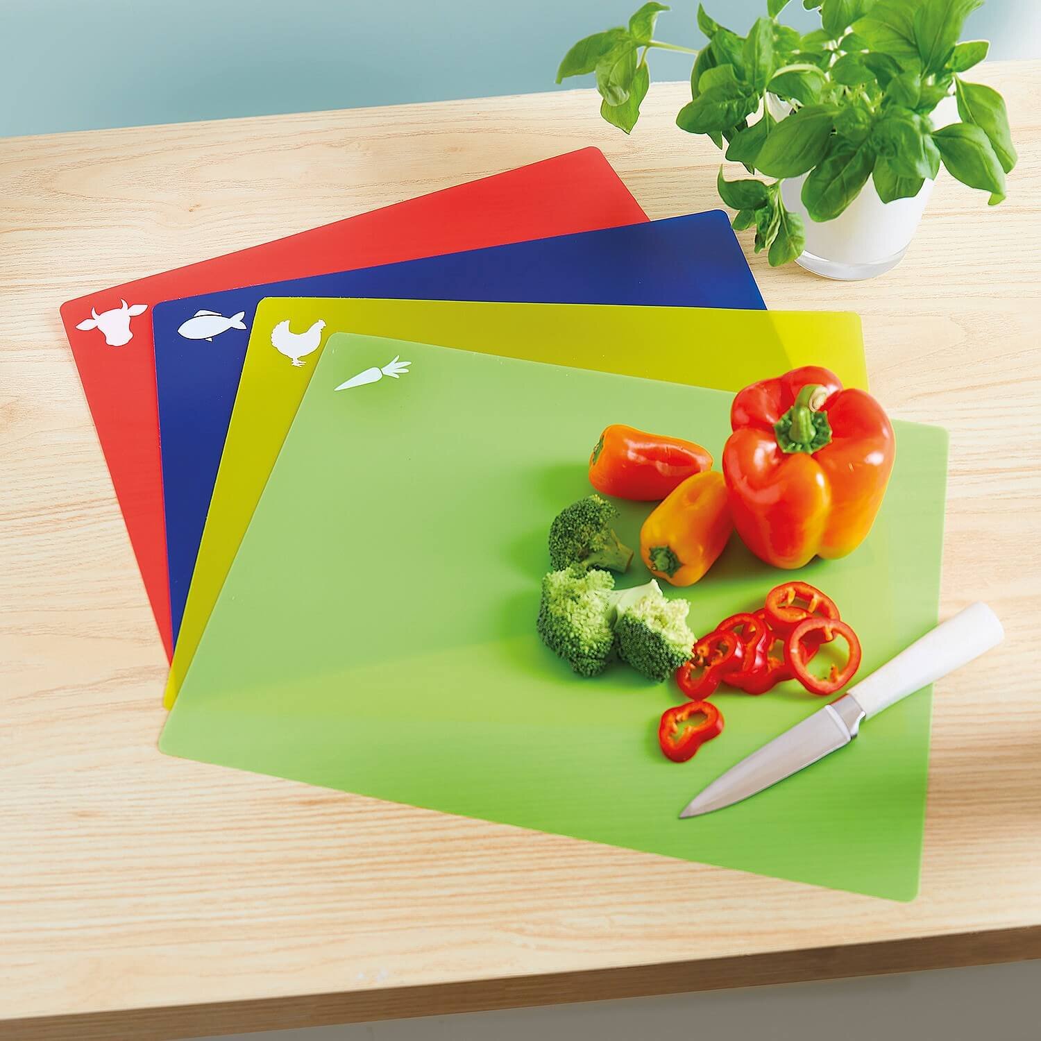 Set of 4 Flexible Cutting Mats