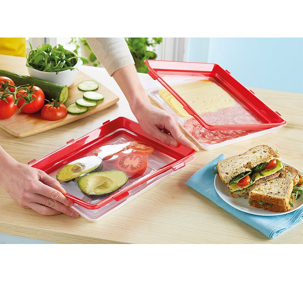 Pack of 2 Fridge Fresh Trays