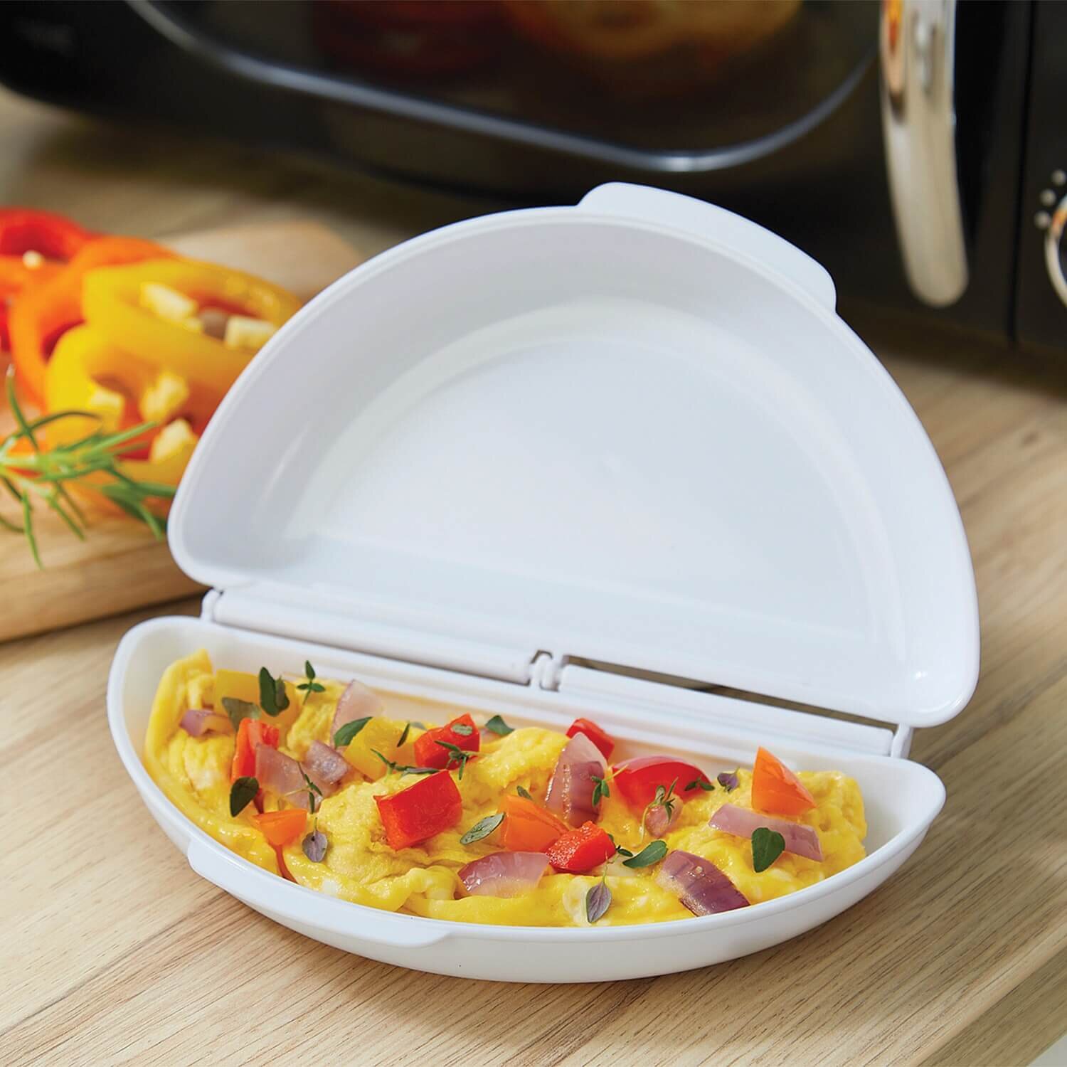 Pack of 2 Microwave Omelette Pan