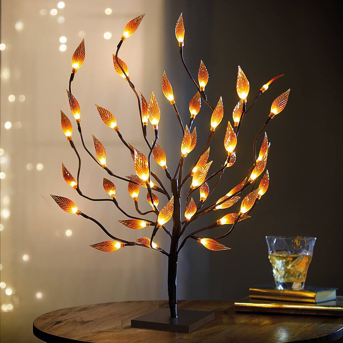 Autumn Leaves Lamp