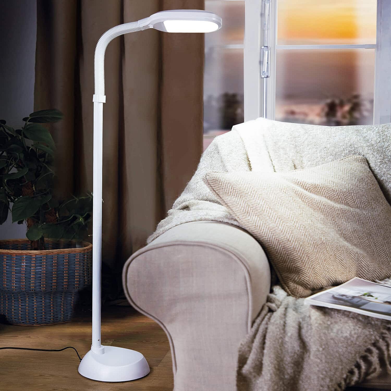 LED Floor Reading Lamp