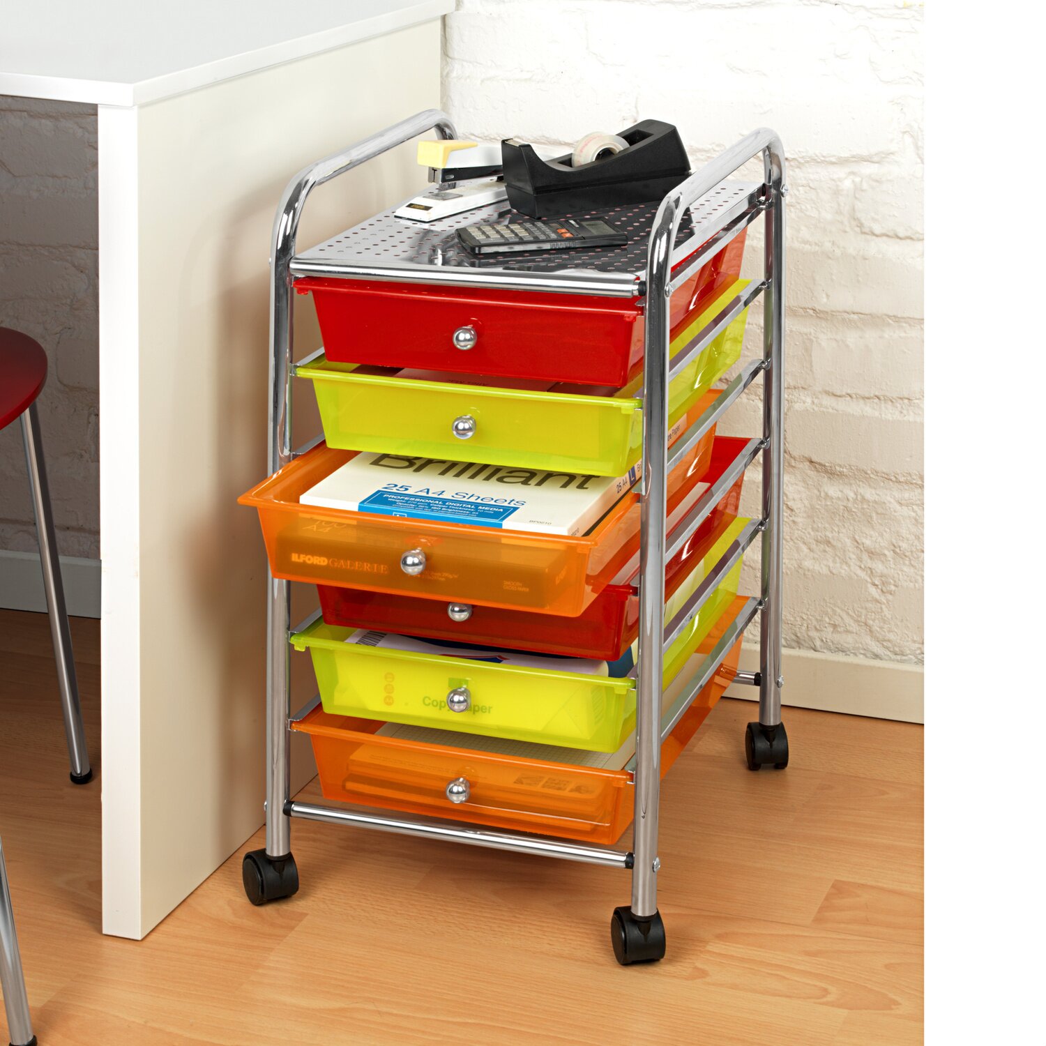 6 tiers Storage Trolley