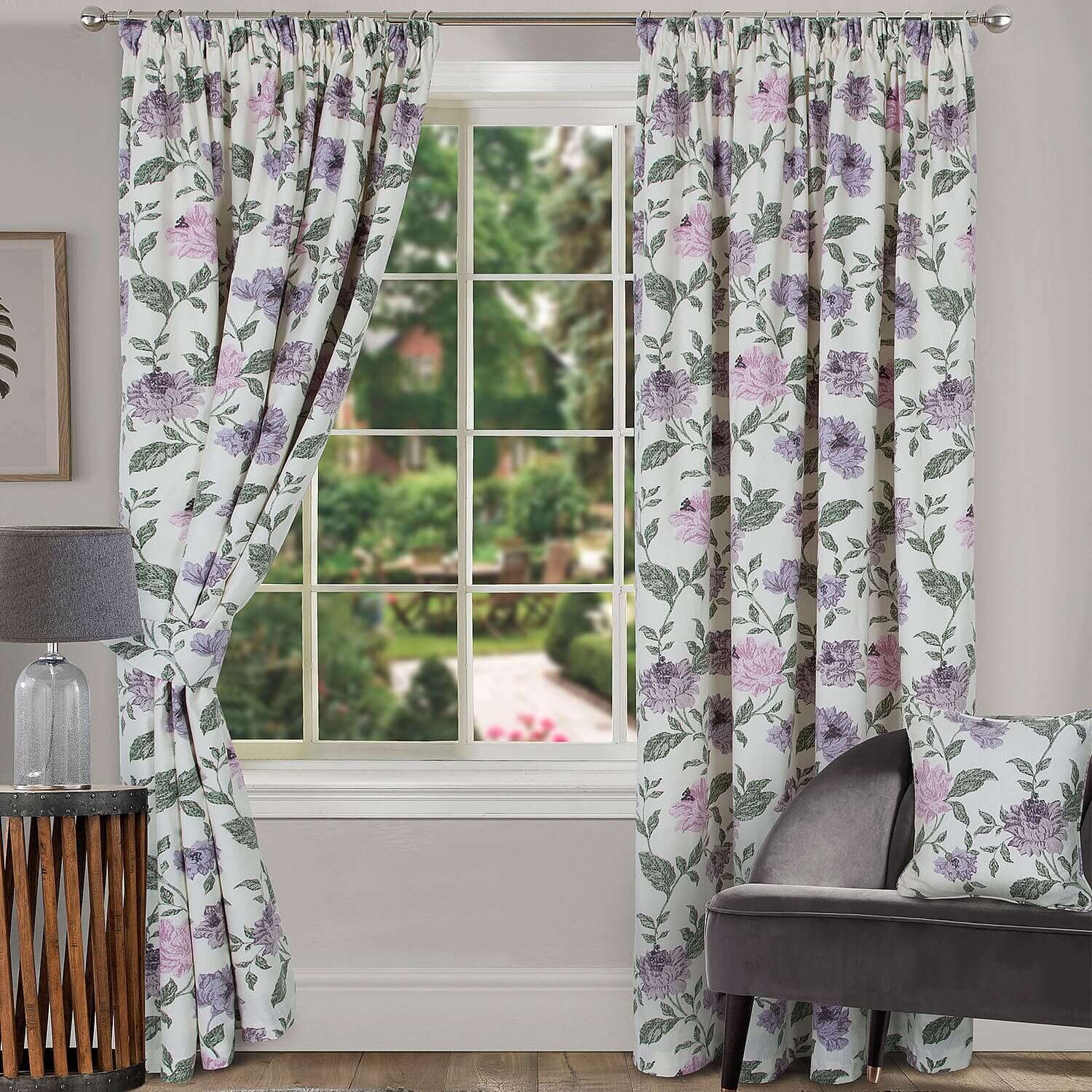 Felicity Curtains Heather