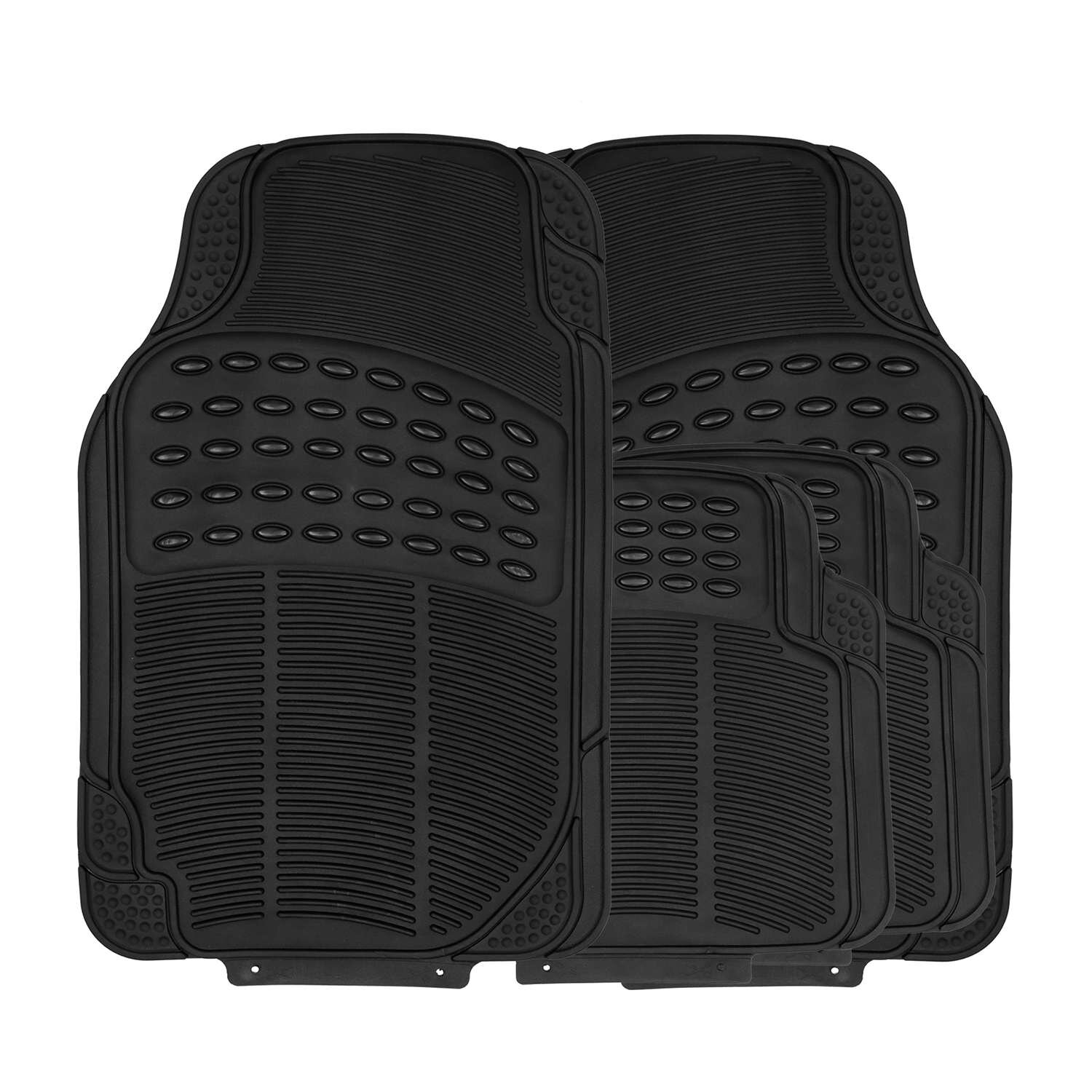 4pcs Explorer Heavyduty Rubber Car Mat Set