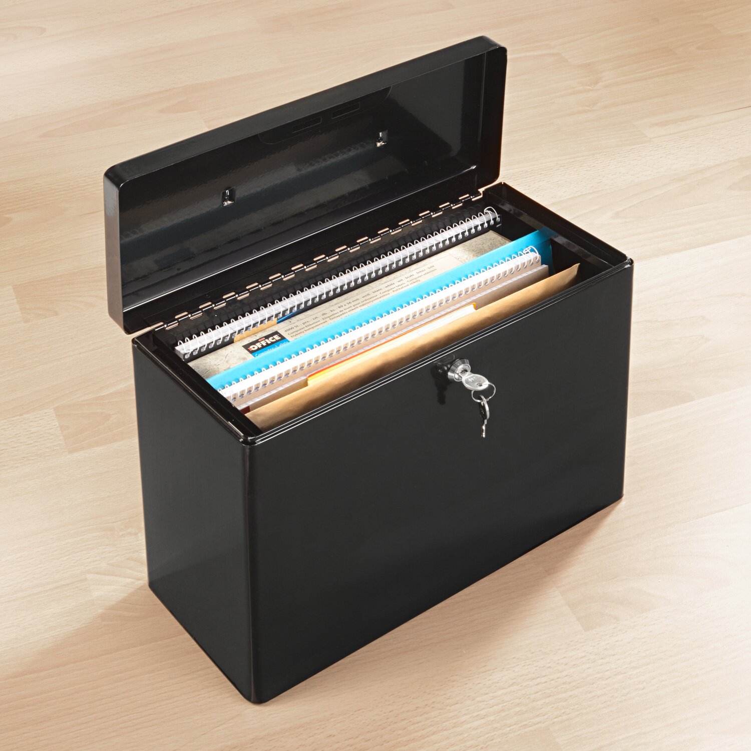 Document Storage Box w5 hanging file holders