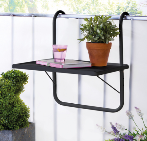 Balcony Table With Adjustable Heights