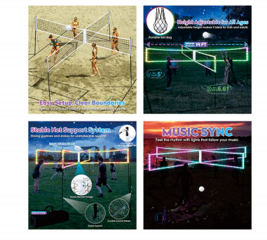 LED Beach Volleyball