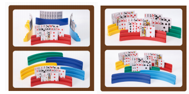 Set of 2 Free Standing Card Holders