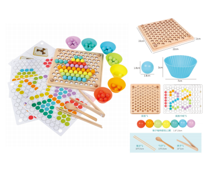 Sonew Clip Bead Game (Color Recognition)